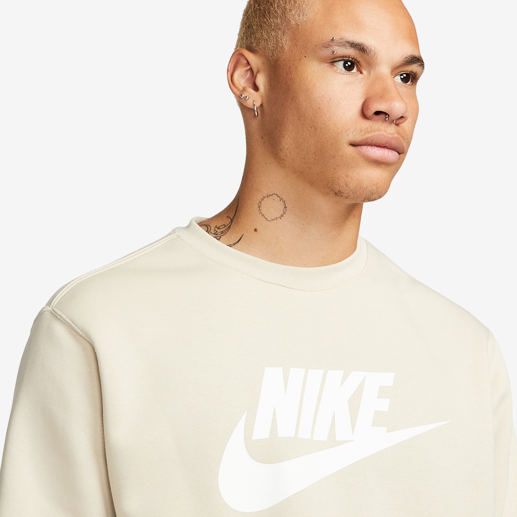 Nike Sportswear Club Fleece Brushed Back Graphic Crew Sweatshirt