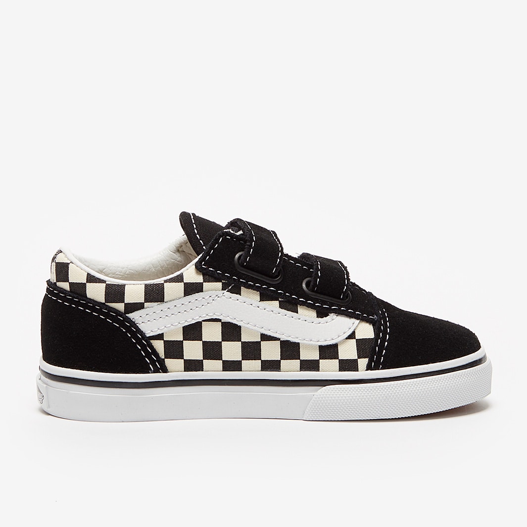 Vans hot sale velcro checkerboard