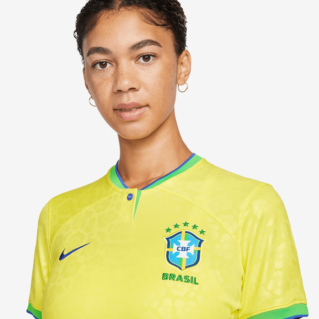 brazil soccer women jersey