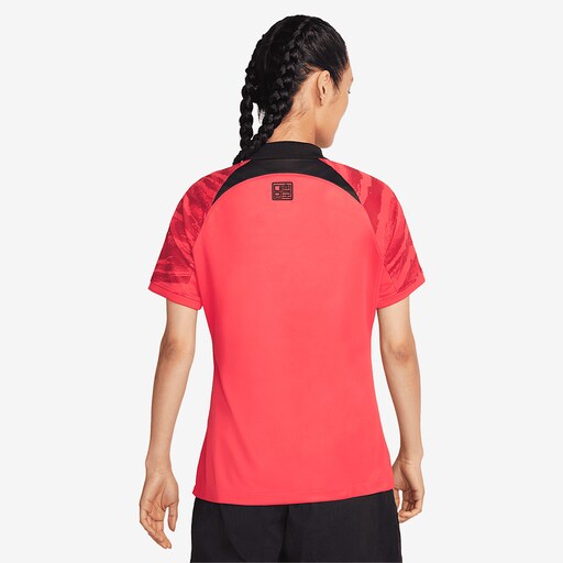 Nike Korea Womens 22/23 Dri-Fit Stadium Jersey SS Home - Global Red/Pepper Red image 3 |