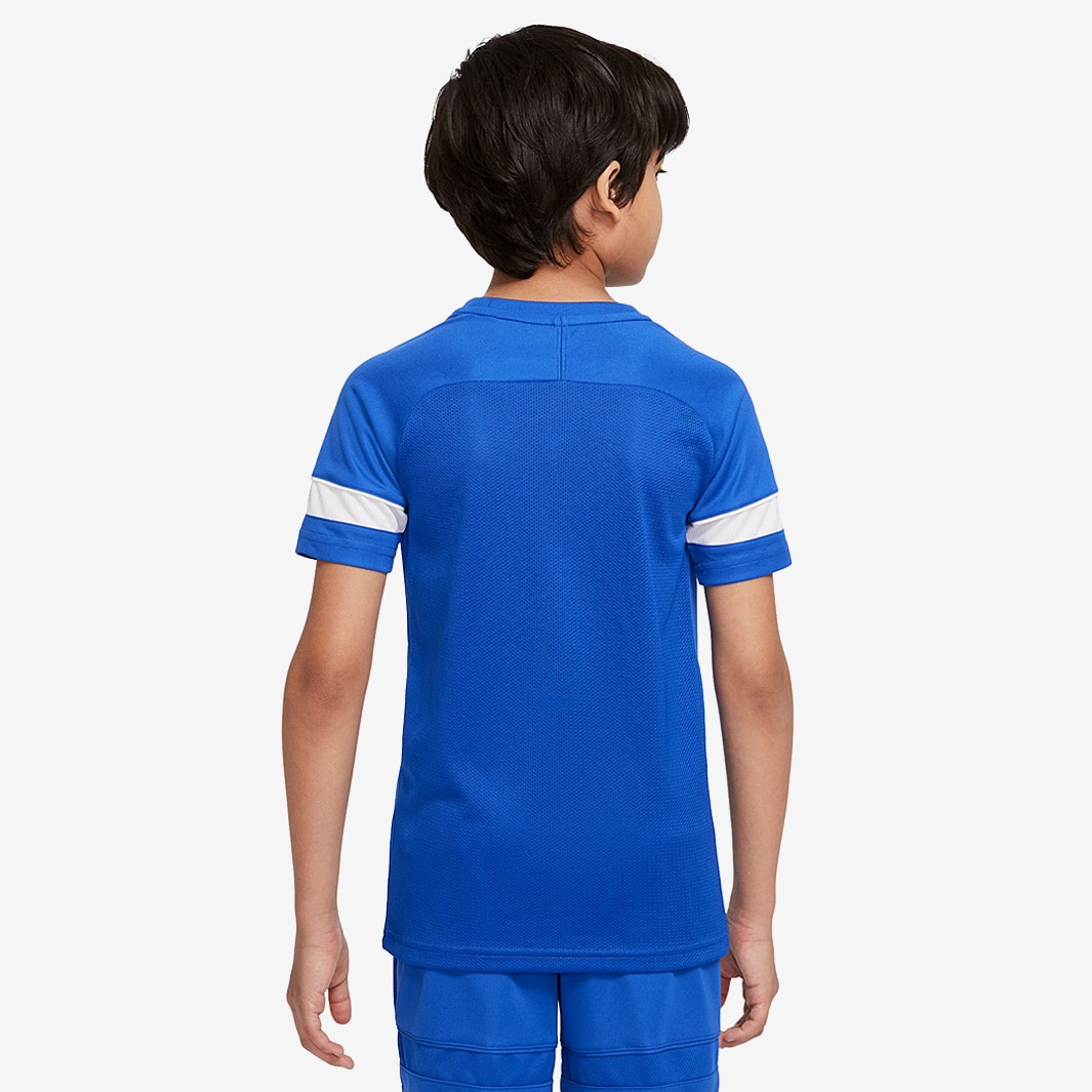 Nike Kids Dri-Fit Academy 21 SS Top - Game Royal/White/White