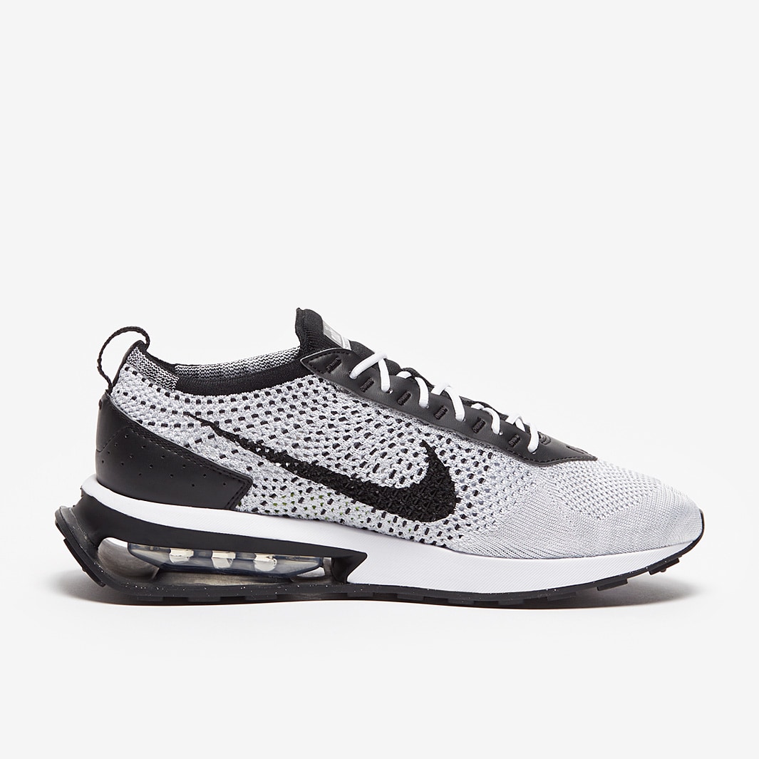 Nike Sportswear Air Max Flyknit Racer - Pure Platinum/Black/White ...