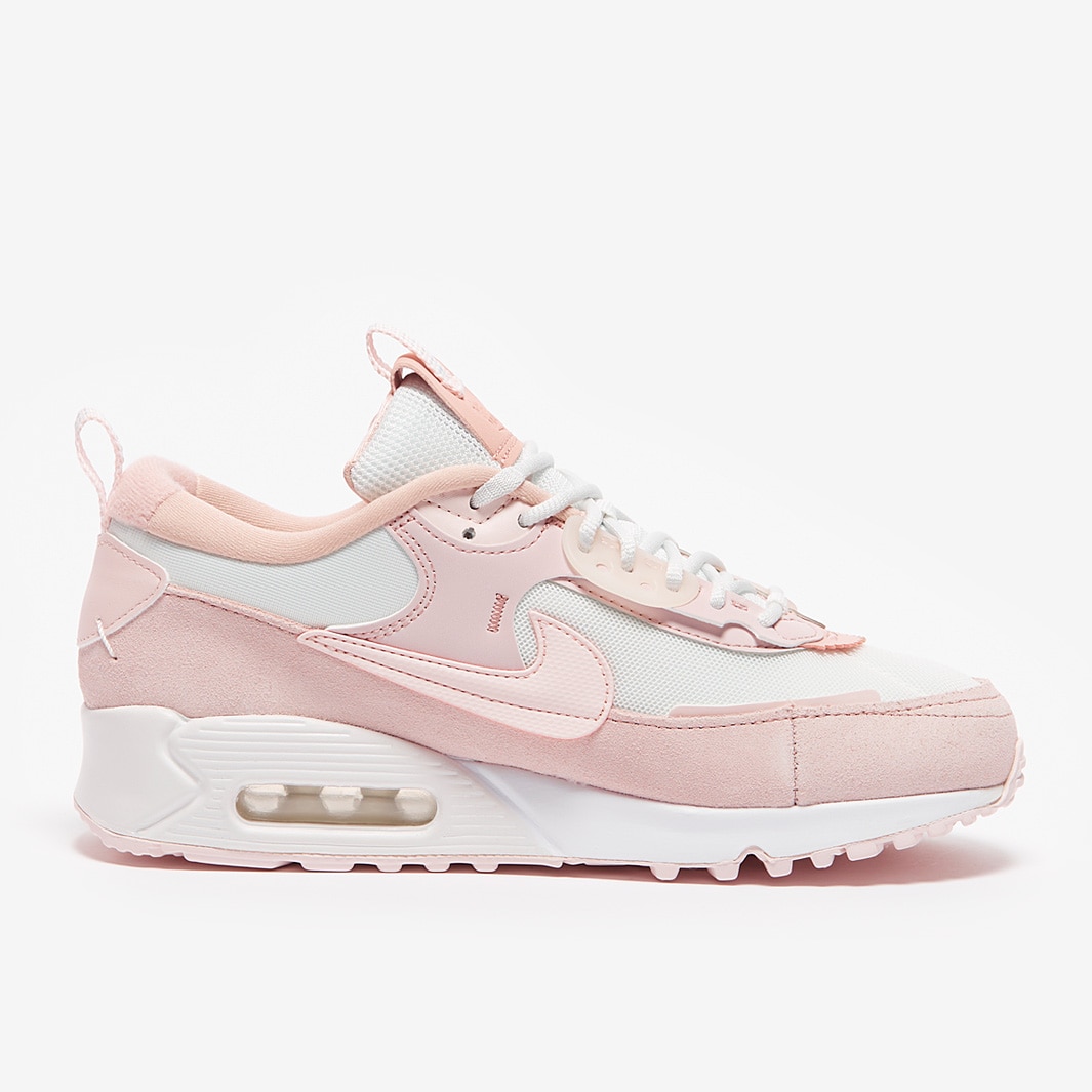 Nike Sportswear Womens Air Max 90 Futura Summit White Light Soft Pink Barely Rose Trainers