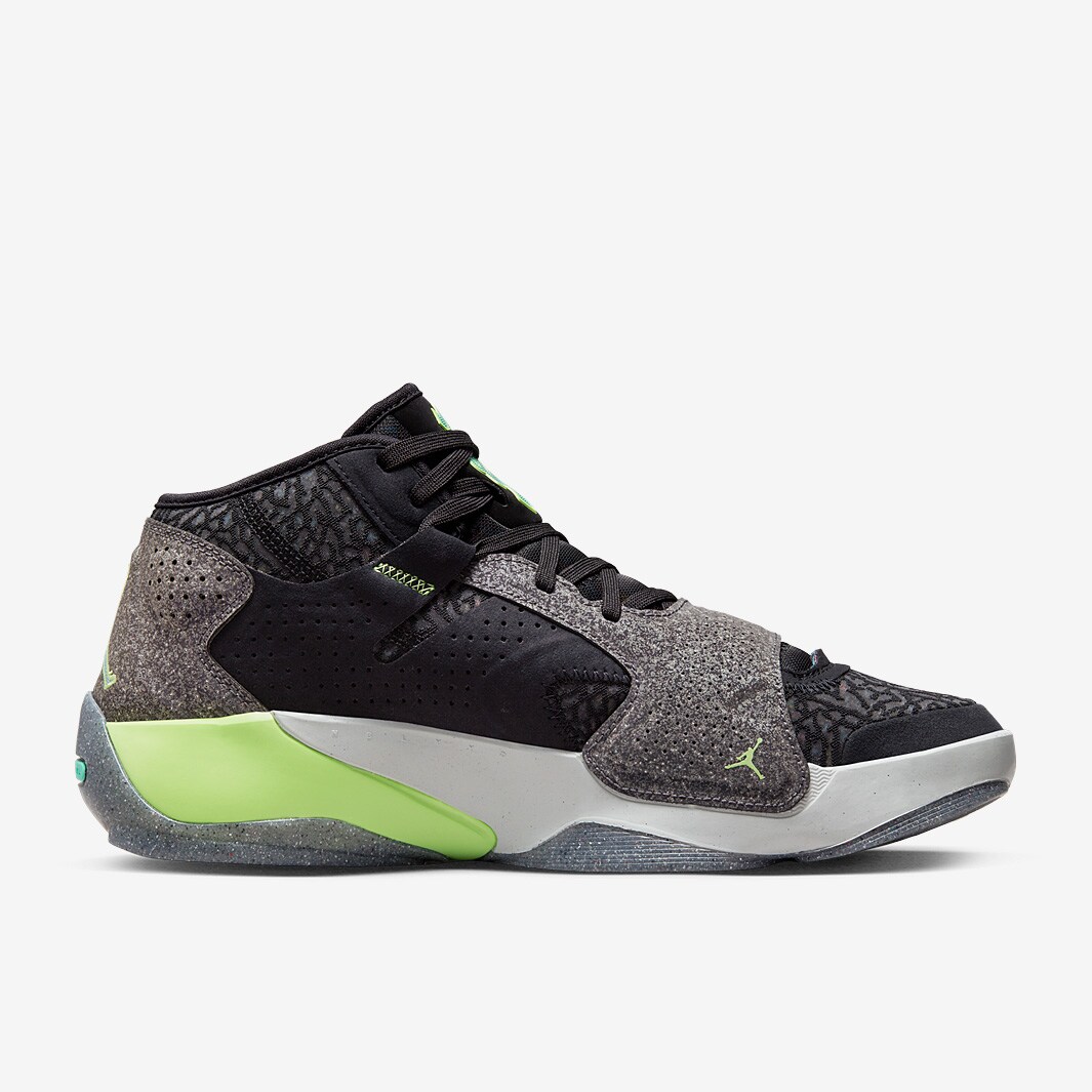 Jordan Zion 2 Black/Light Menta/Black/Photon Dust Mens Shoes