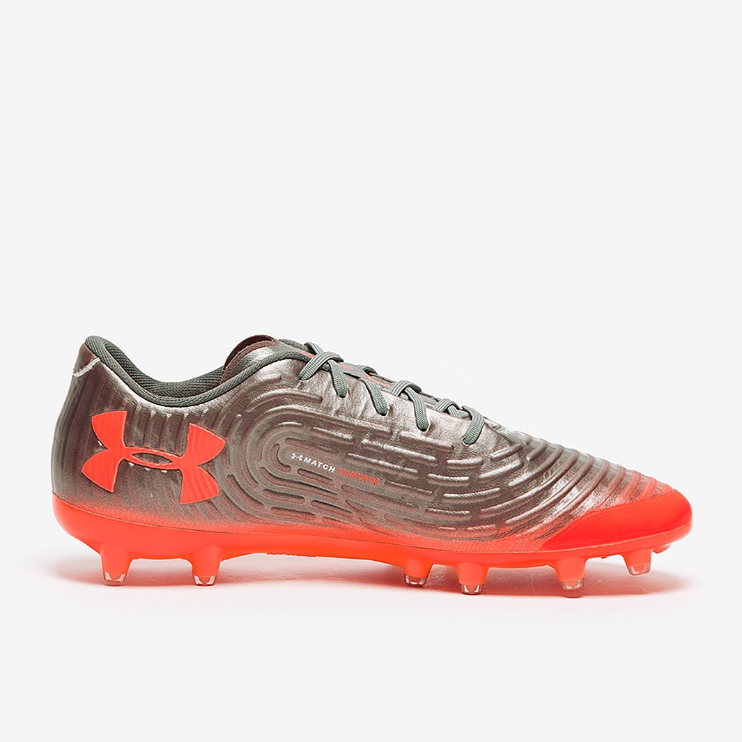 Under Armour Magnetico Control Pro FG GX SLV White Black Mens Boots Pro Direct Soccer