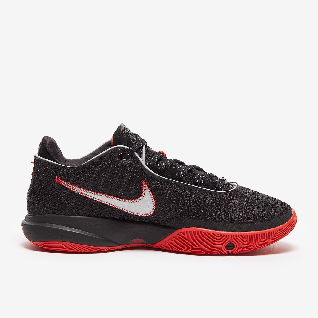 Nike LeBron XX - Black/Black/University Red - Mens Shoes | Pro:Direct ...