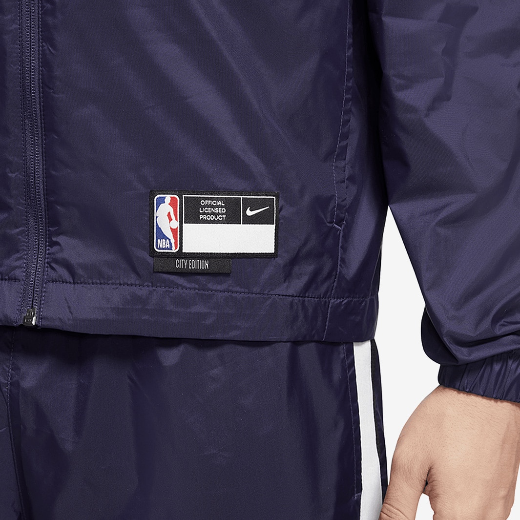 Nike NBA Los Angeles Lakers City Edition Tracksuit Black - BLACK/COAST/PURE  PLATINUM