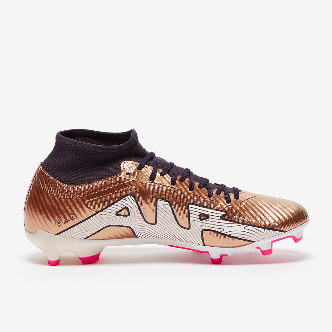 Nike Zoom Mercurial Superfly IX Academy FG/MG - Cobre Metálico