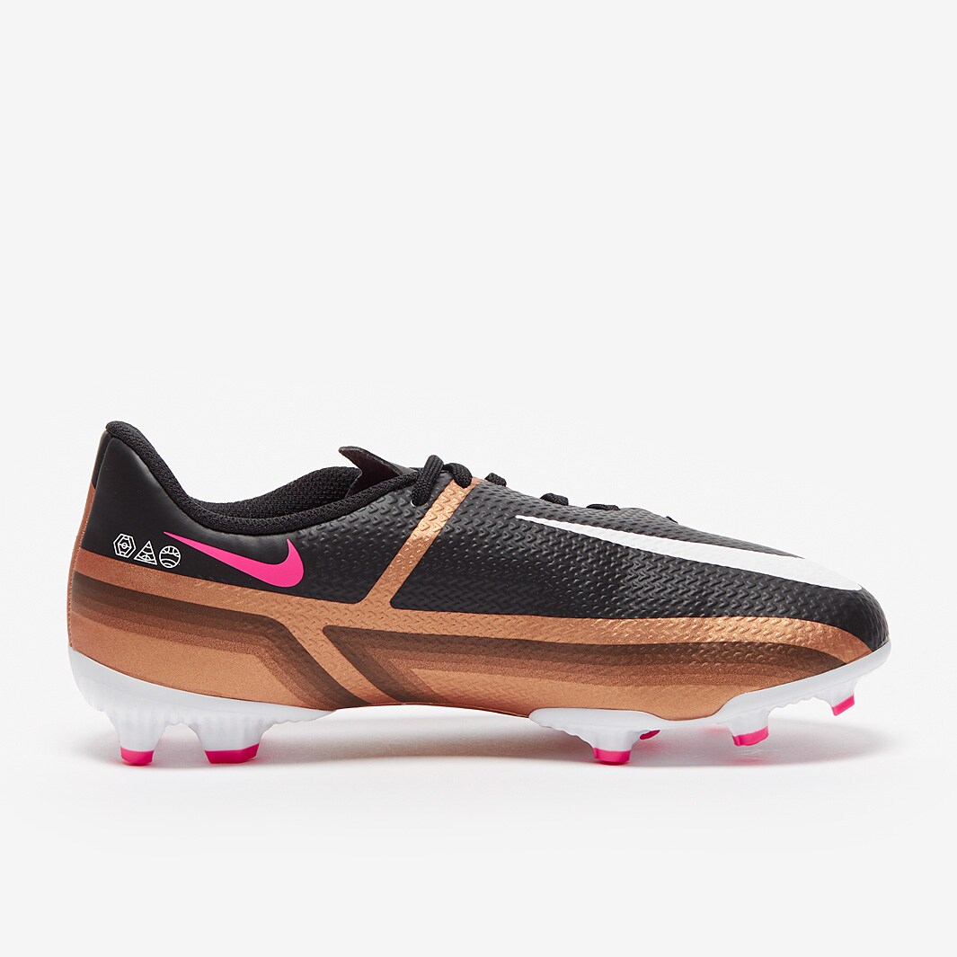 Nike Kids Phantom GT2 Academy FG/MG - Metallic Copper/Metallic