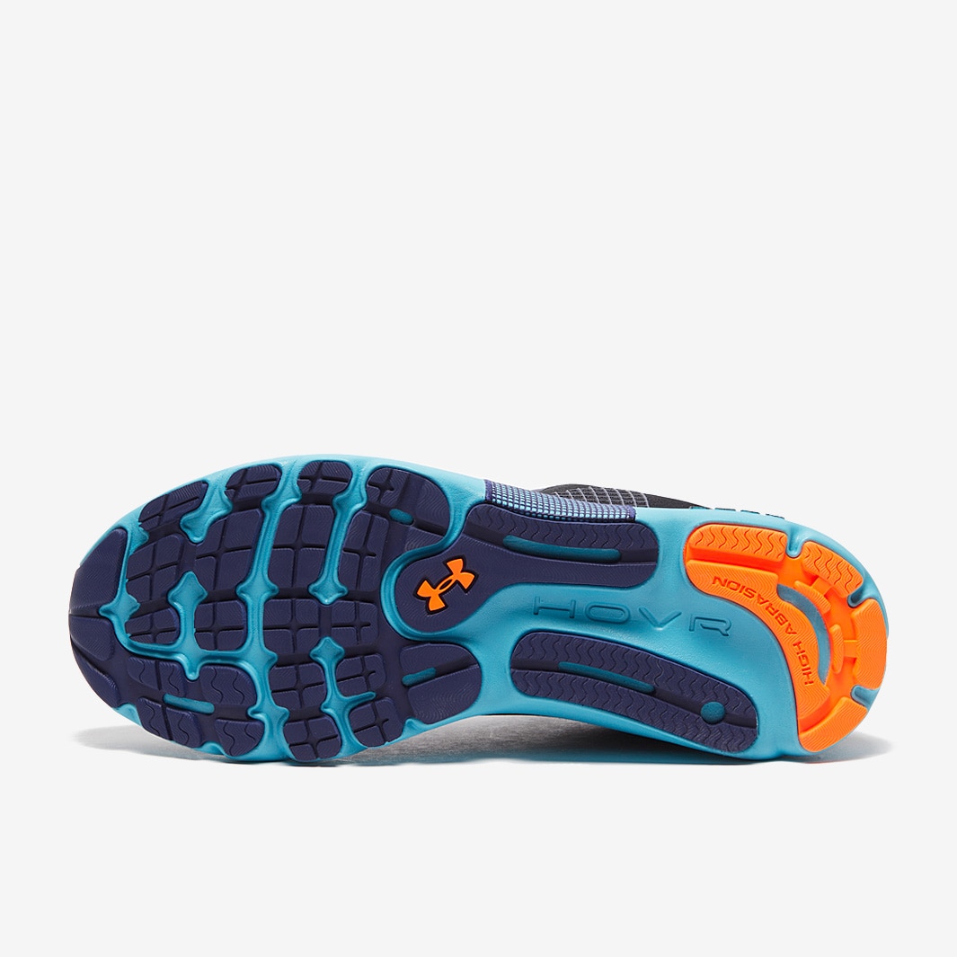 Orange and blue under armour shoes online