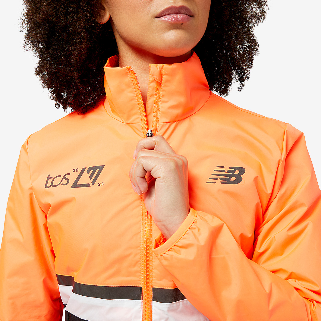 Paul&Shark Blouson Polyester Orange Fermeture Éclair Haute Performance M