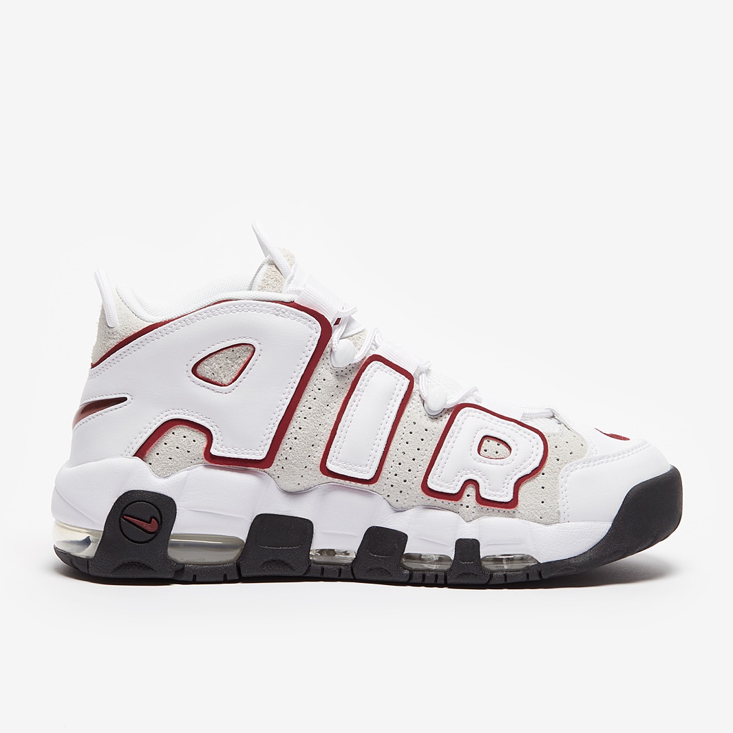 Nike uptempo hotsell blanche rouge