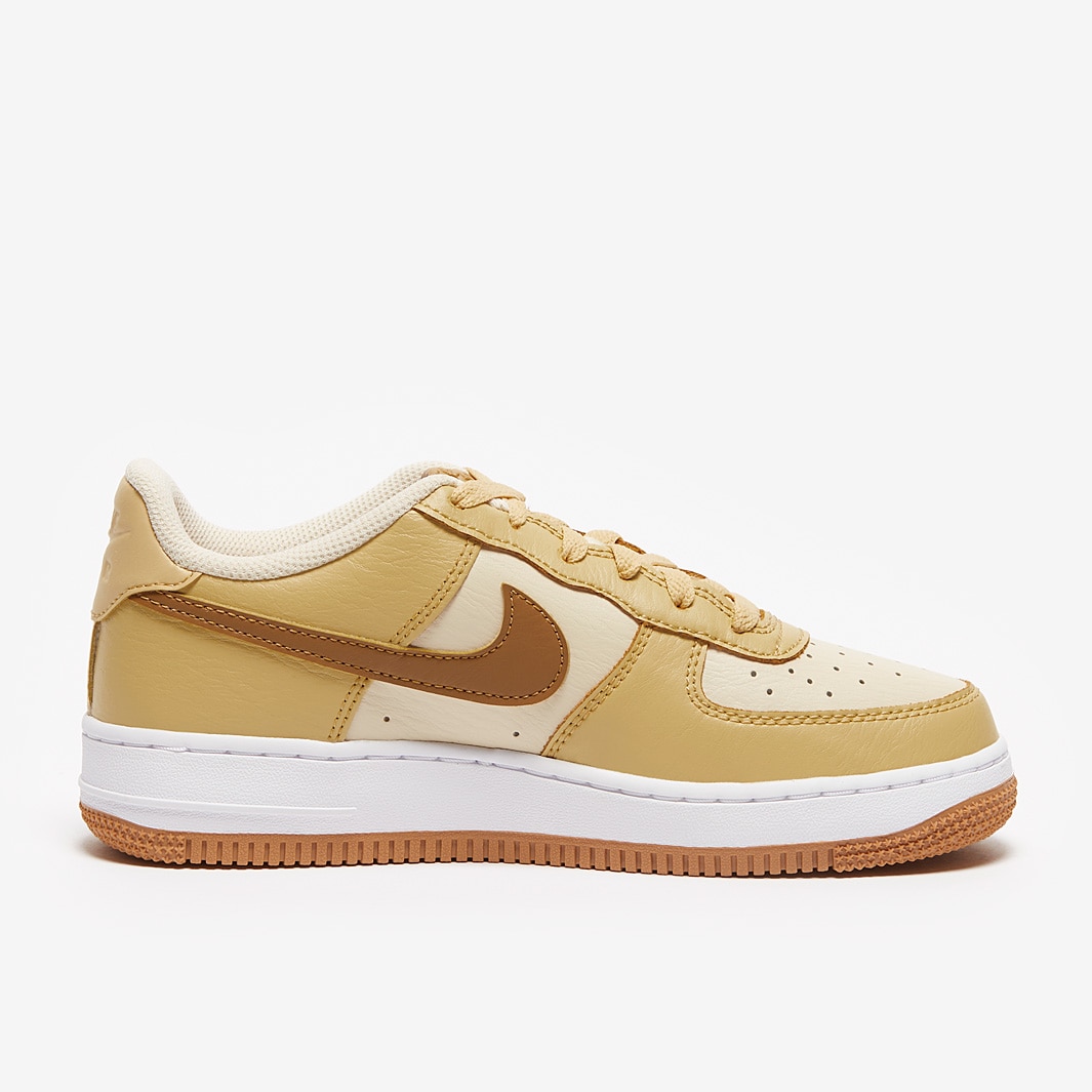 Nike Boys Air Force 1 LV8 1 - Shoes Pearl White/Ale Brown Size 04.0