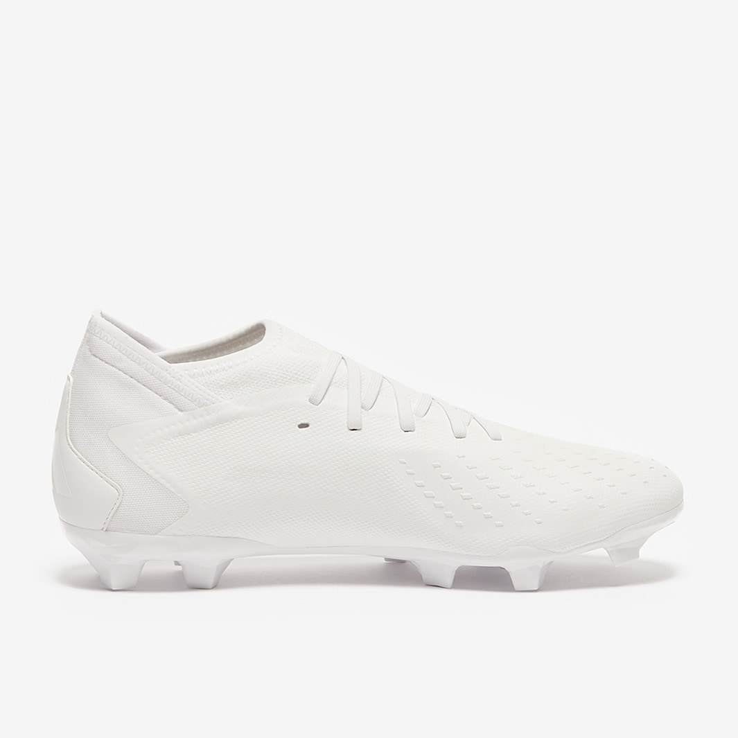 adidas Predator Accuracy.3 FG - White/White/Core Black - Mens Boots |