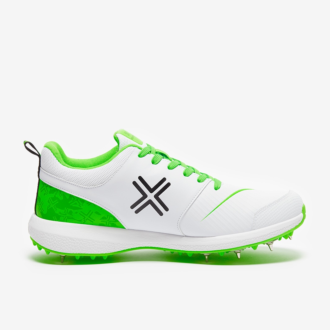 Payntr V Cricket Spikes Green Mens Shoes ProDirect Soccer