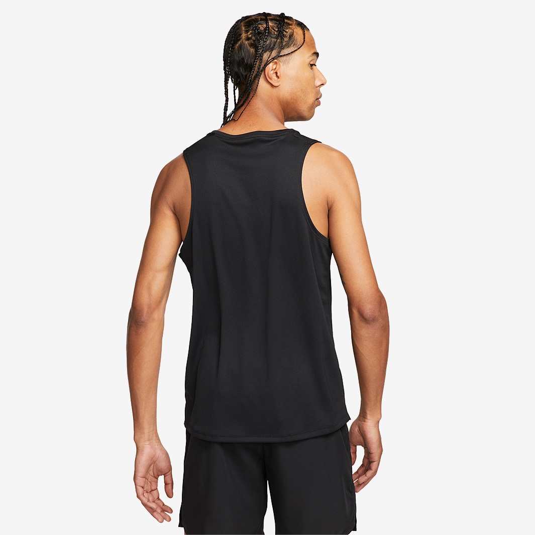 ★ Nike★ Dry Fit Miler Running Tank M Black Reflective Sil 61T6rST6W8L._UY1000_.jpg
