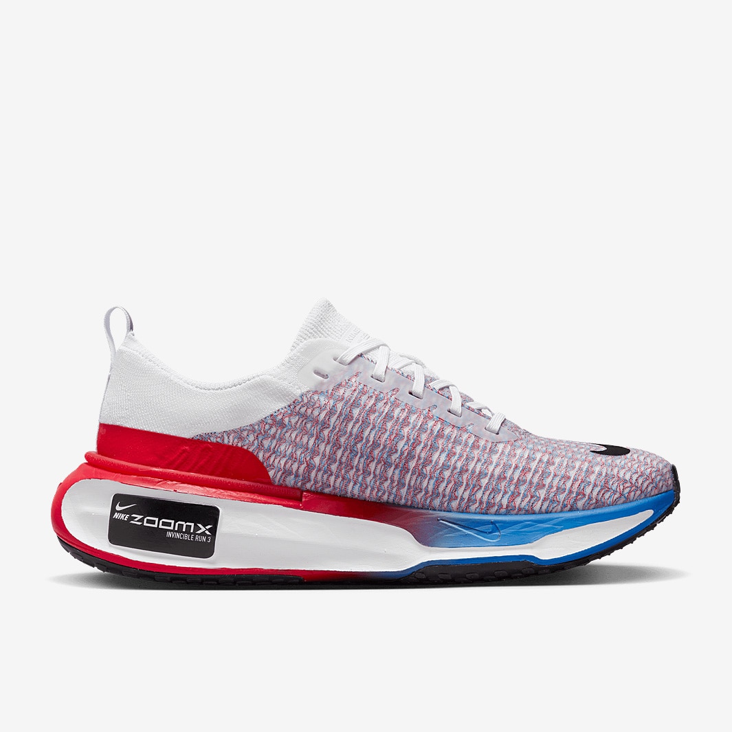 Nike ZoomX Invincible Run FK 3 - White/Black-University Rred-Photo Blue ...