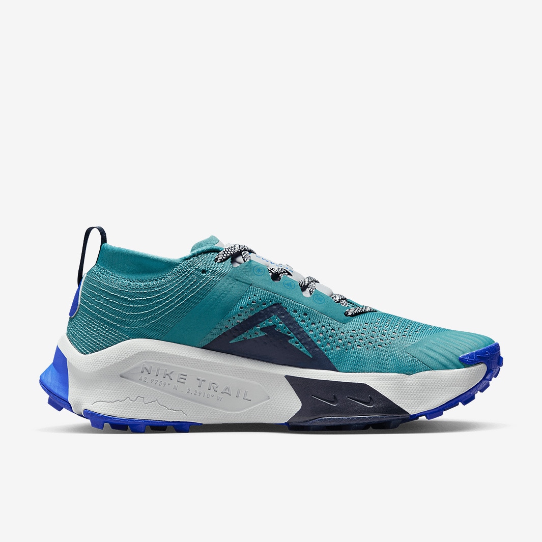 Nike ZoomX Zegama - Mineral Teal/Obsidian-Wolf Grey - Mens Shoes | Pro ...