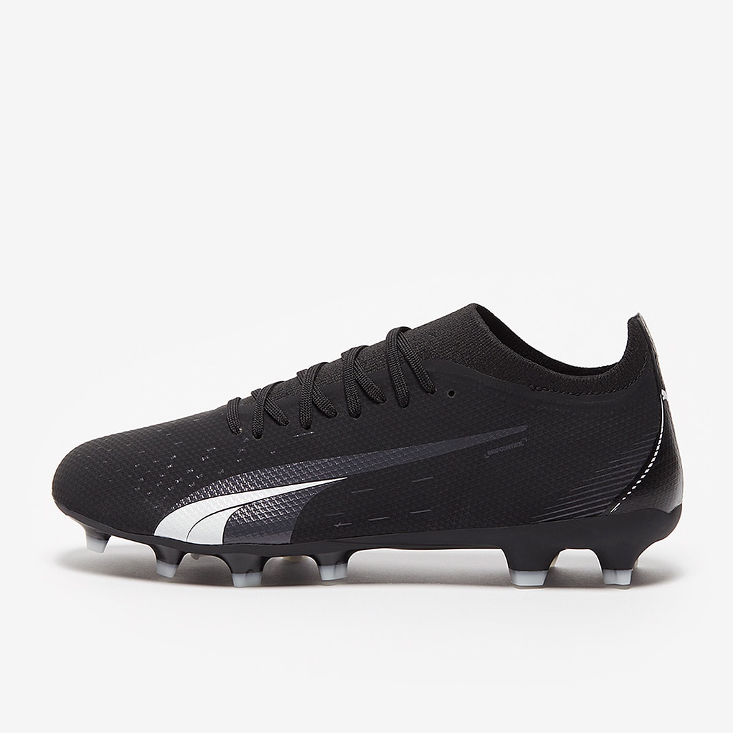 Puma Ultra Match FG AG Puma Black Puma White Mens Cleats