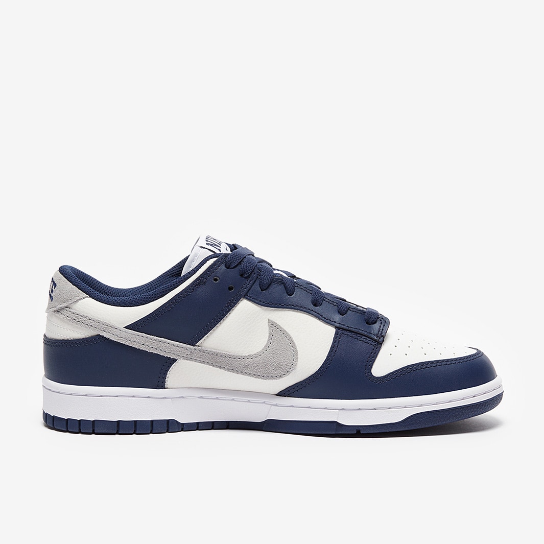 Nike Sportswear Dunk Low - Midnight Navy/Light Smoke Grey/Summit White ...