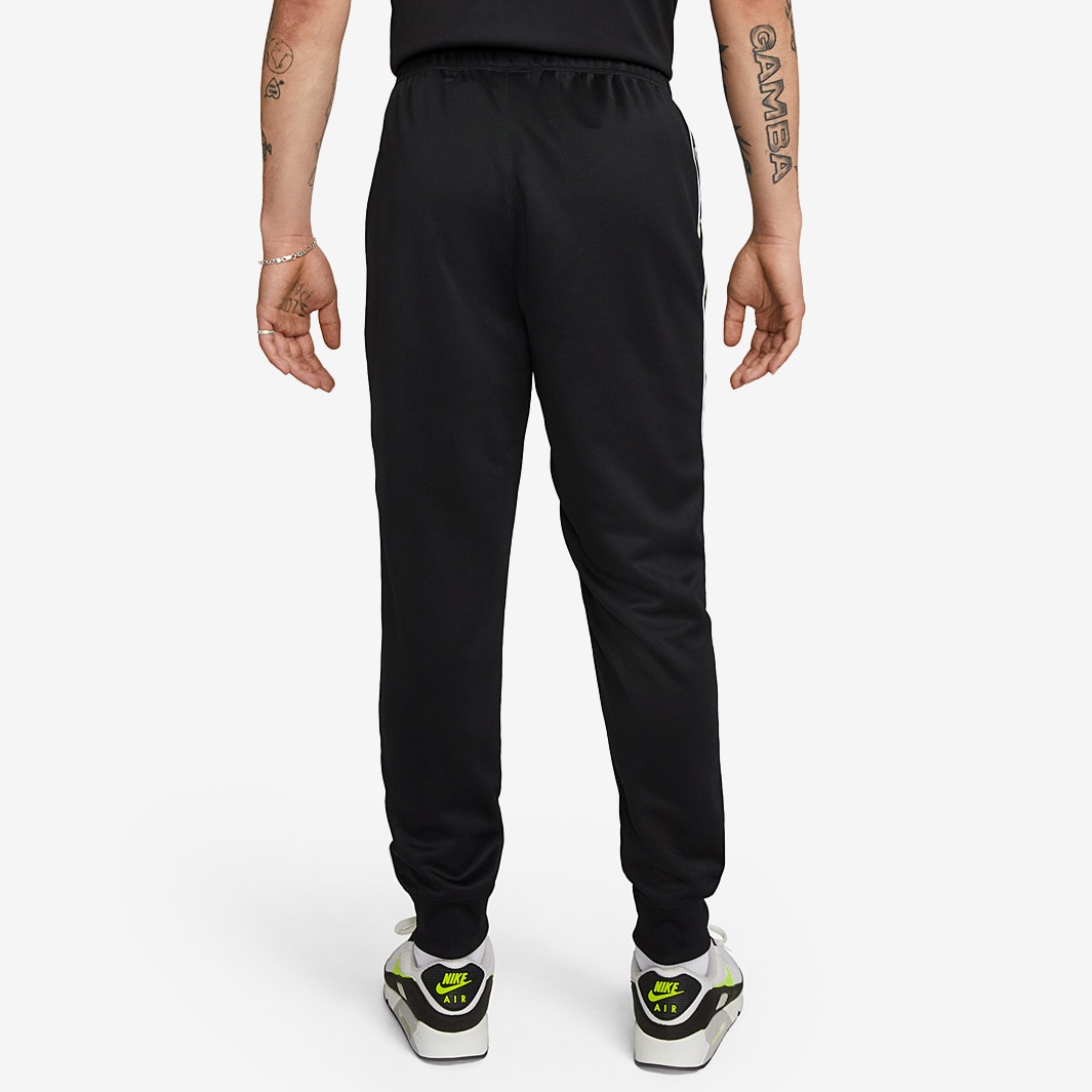 Nike Sportswear Repeat Joggers - Black/Volt - Bottoms - Mens Clothing ...