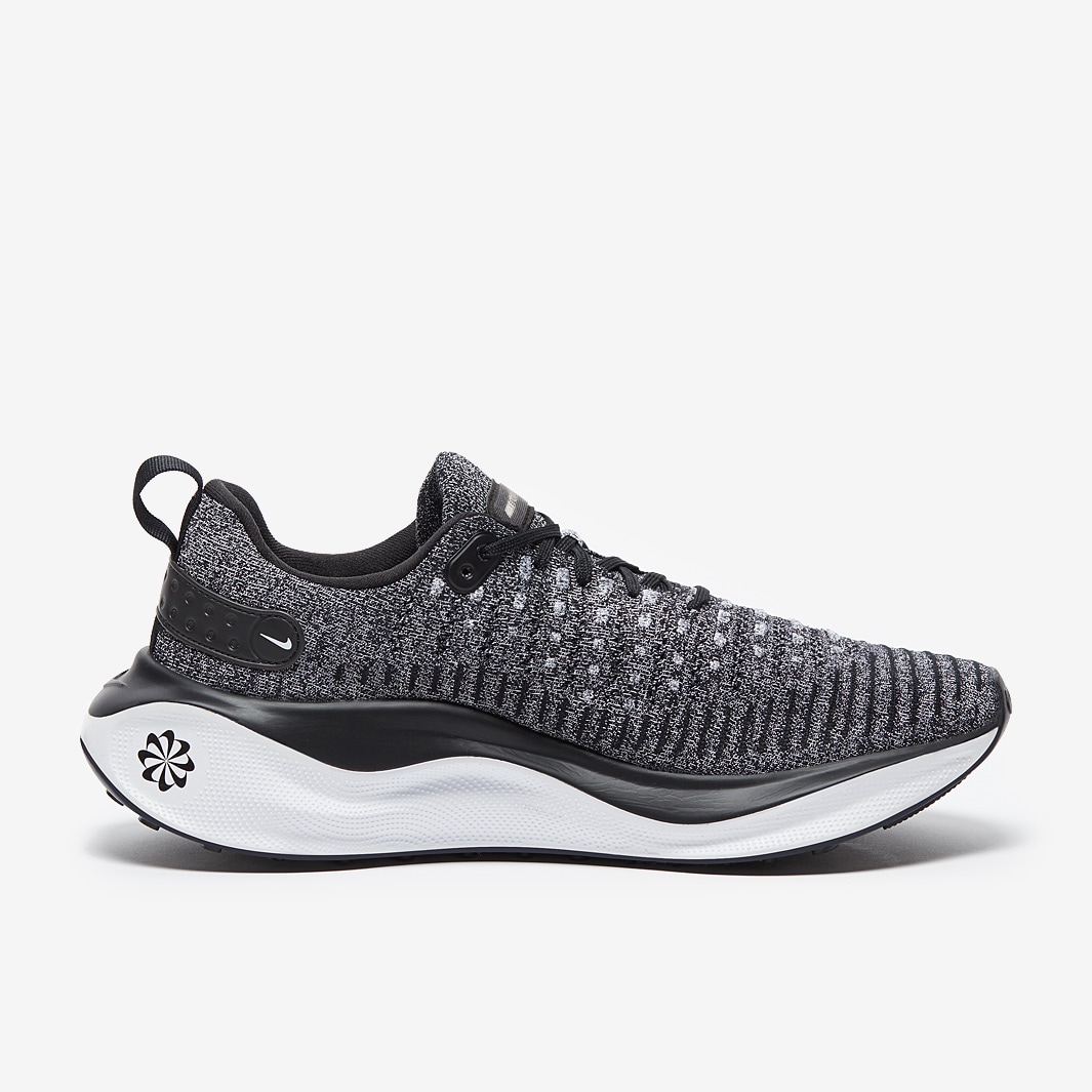 Nike ReactX Infinity Run Flyknit 4 - Black/Black-White - Mens Shoes ...