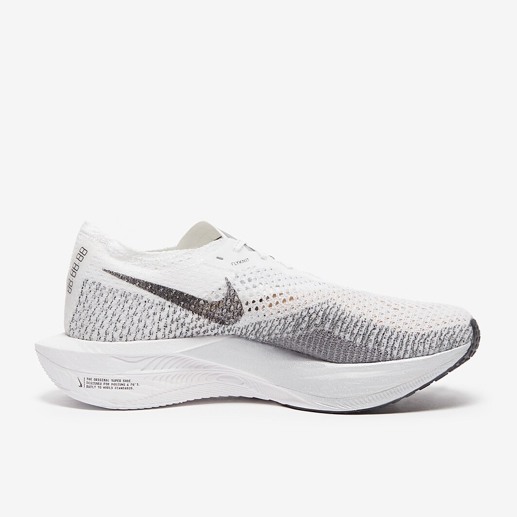 Nike Womens ZoomX Vaporfly Next Percent 3 - White/DK Smoke Grey ...