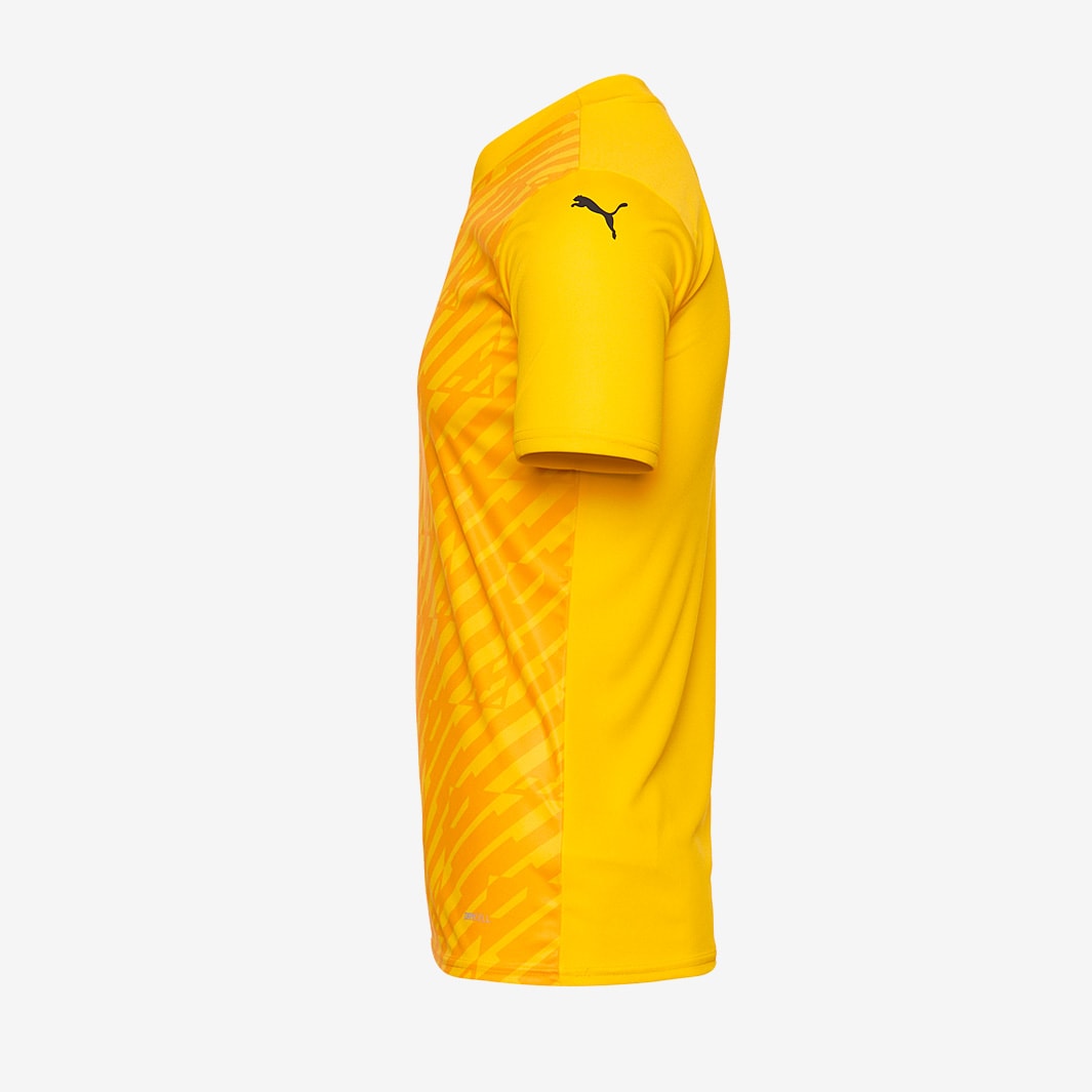 Puma Team Cup Ultimate SS Shirt - Cyber Yellow - Mens Football