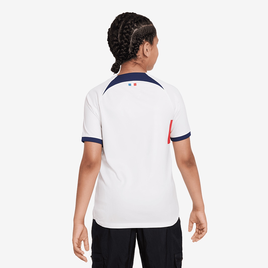 ★Nike★ Paris Saint-Germain Away Nike Football T-Shirt M Wh Nike Shirts White Paris Saint-Germain Away size L