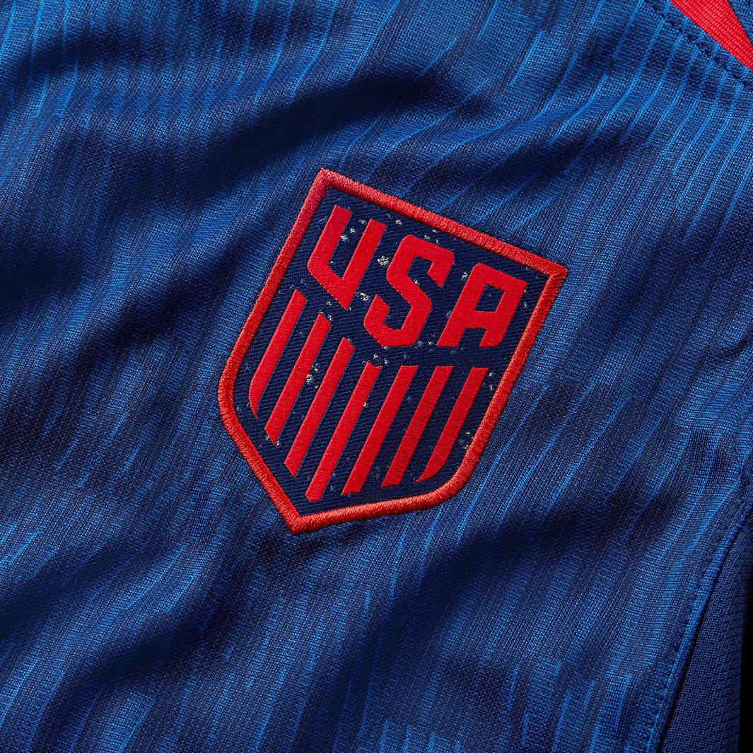 USA 1994 Denim Soccer Jersey - Blue