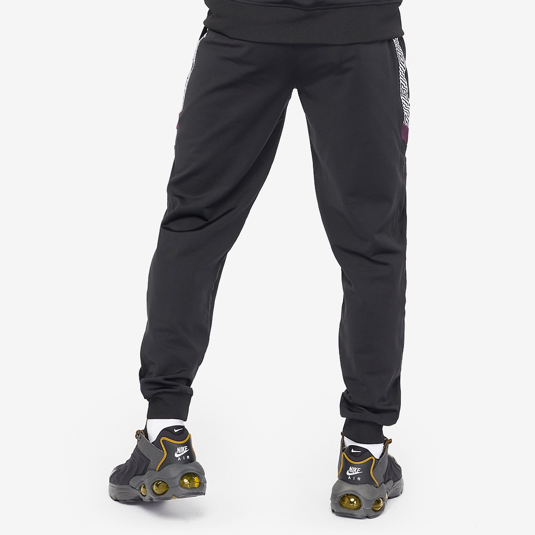 Umbro Mens Black / Potent Purple - Adult Sports Style Club Tricot Pant -  Umbro Men Trousers