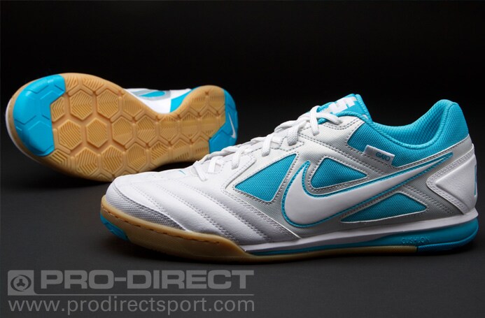 Nike5 Gato Soccer Shoes - Mens Soccer Cleats - White/White