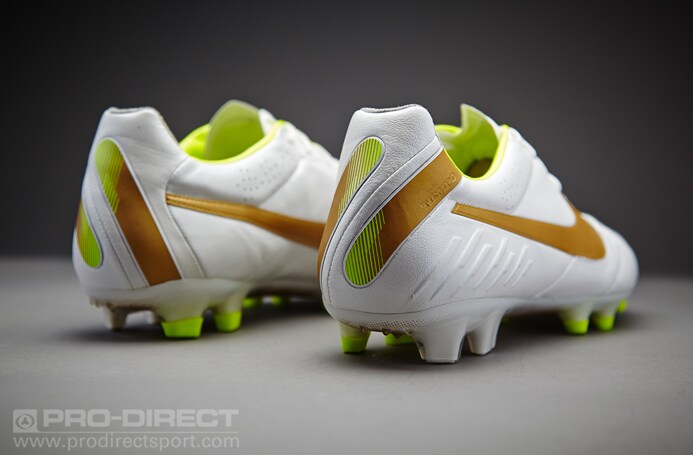 condensador recinto calcetines Botas de Fútbol - Nike - Tiempo - Legend - IV - FG - Terreno Duro - Blanco  - Oro | Pro:Direct Soccer