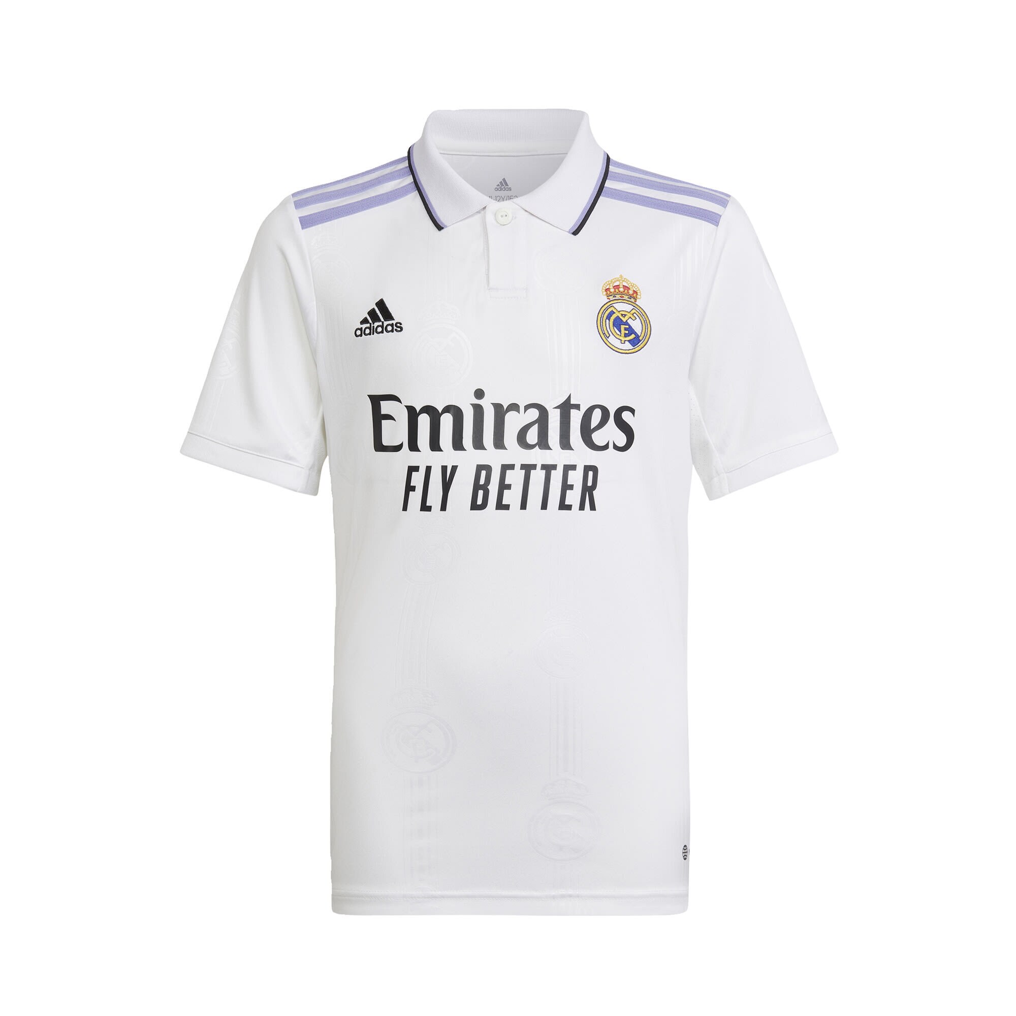 adidas Real Madrid シャツ ライトグレー adidas Real Madrid 22/23 Youths Home Shirt - White - Boys