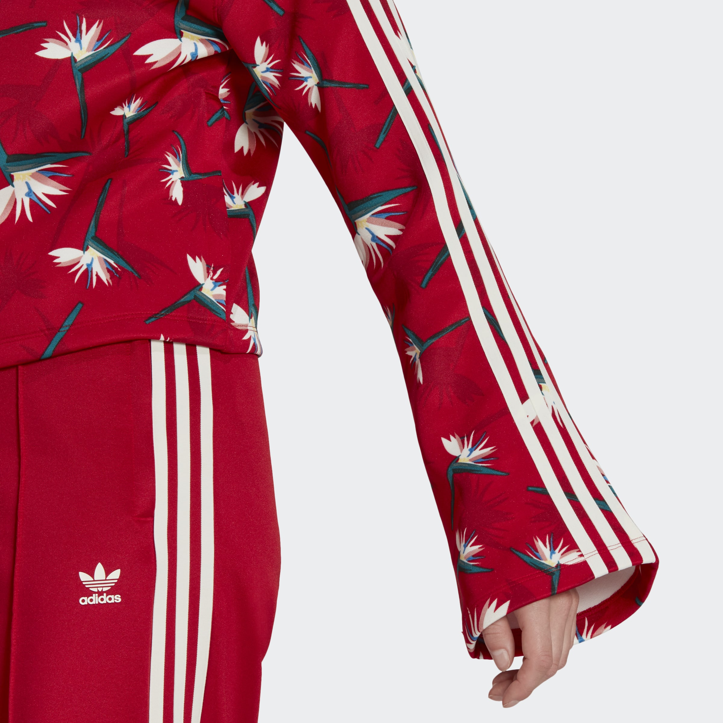 adidas Originals Beckenbauer Track Top Power Red / Multicolor Womens
