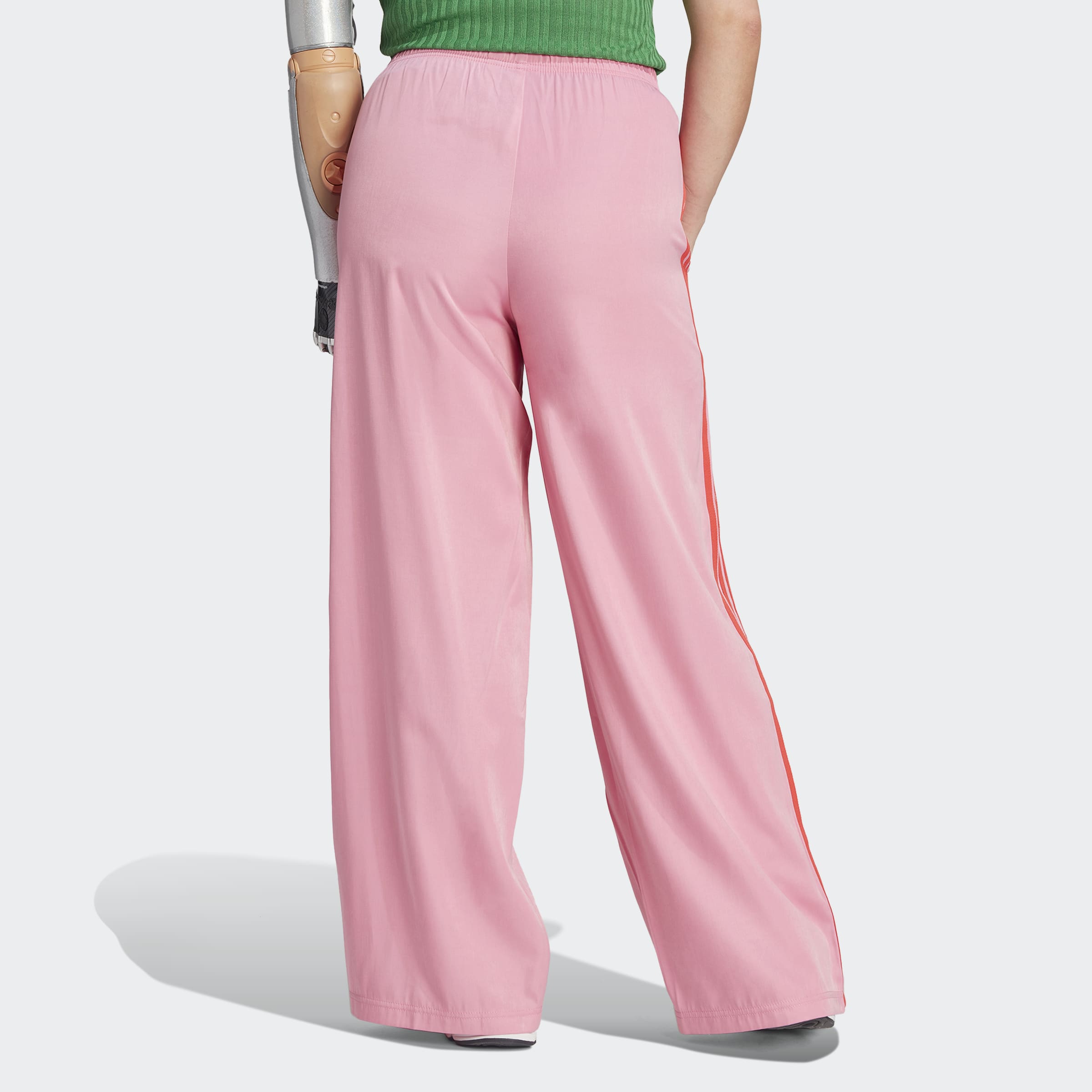 adidas Originals Island Club Wide Leg Tracksuit Bottoms Semi Pink Glow — free download