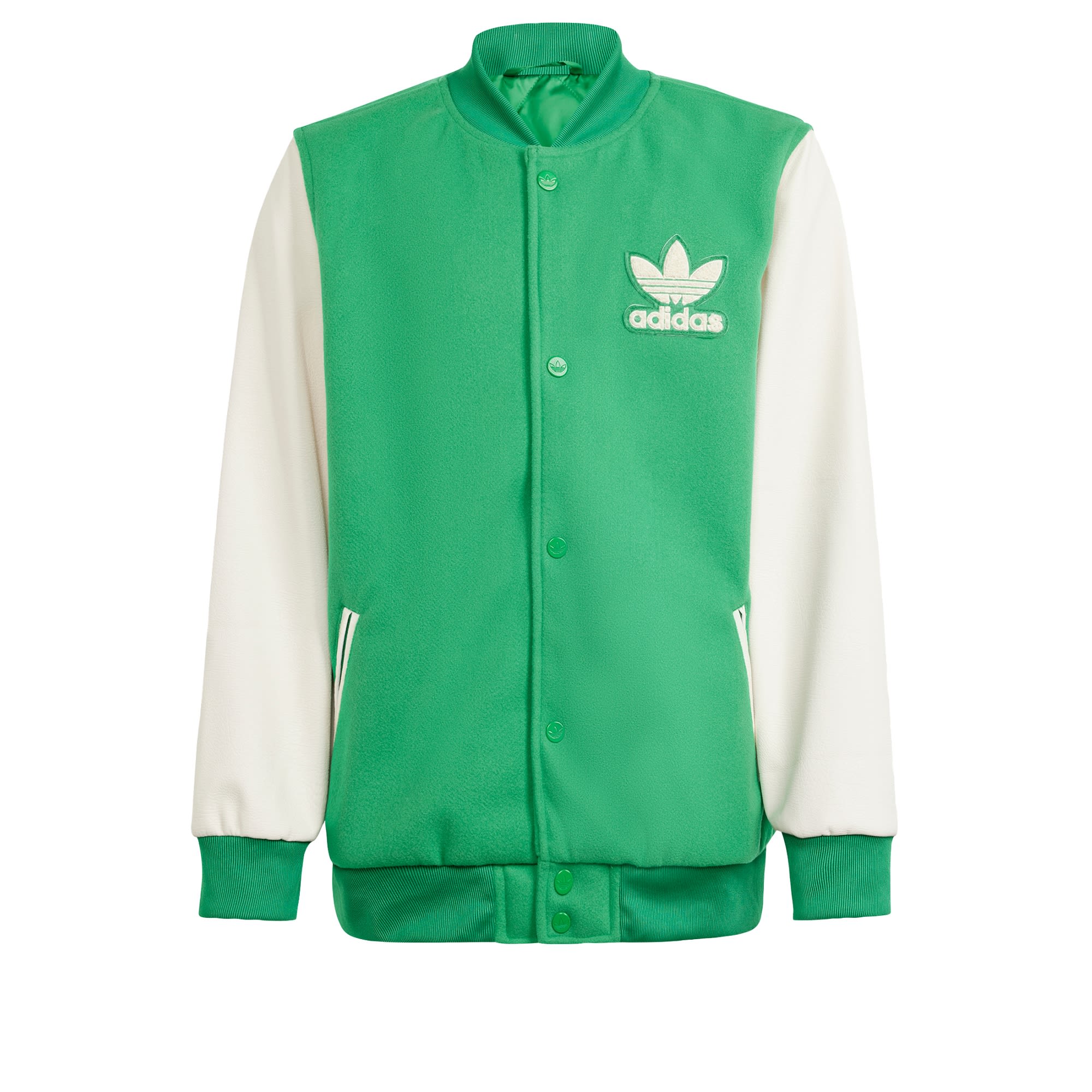 adidas Originals Kids VRCT Jacket (4-16Y) Green Tops Older