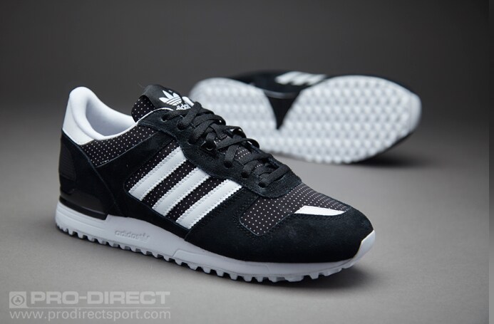 Womens Shoes - adidas Originals ZX 700 - Core Black / White