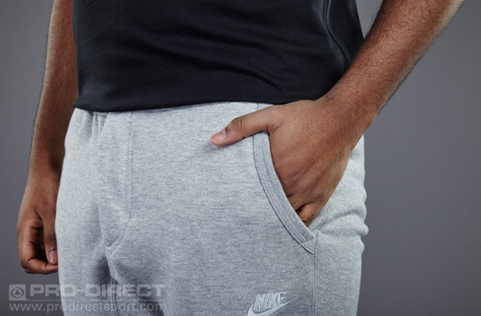 vetements hommes pantalon Nike FC V442 French Terry GX neymar gris bruyere gris loup Pro Direct Soccer