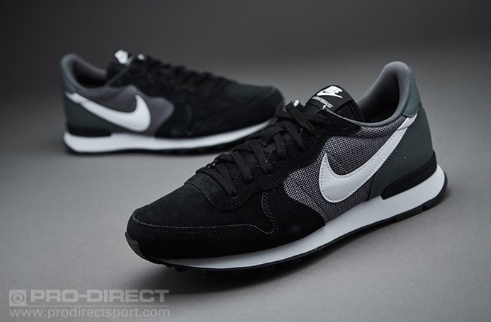 Nike internationalist black hot sale dark grey