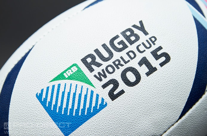 Gilbert RWC 2015 Match XV Limited Edition Ball - White