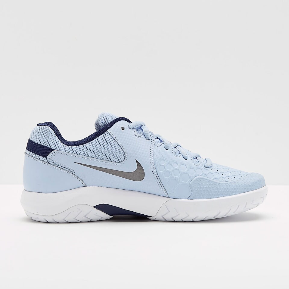 Nike Womens Air Zoom Resistance Hydrogen Blue Grey Womens Shoes All Court 918201 402 Pro Direct Tennis