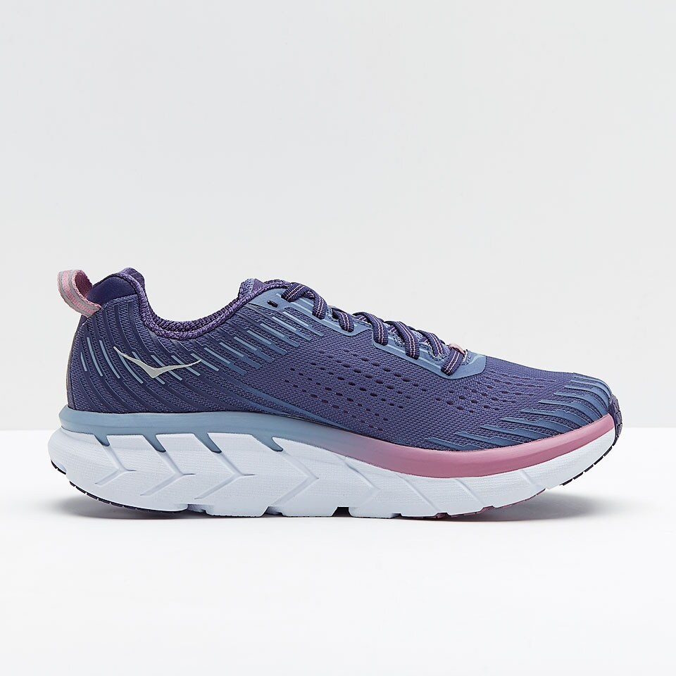 HOKA Womens Clifton 5 Marlin Blue Ribbon Womens Shoes Pro Direct Running