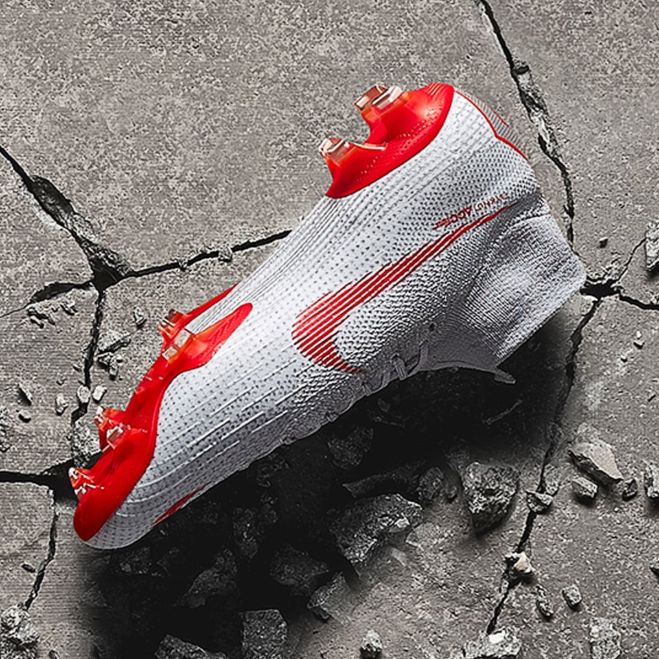 Nike Mercurial Vapor 360 Elite FG - Wolf Grey/Crimson - Raised on Concrete