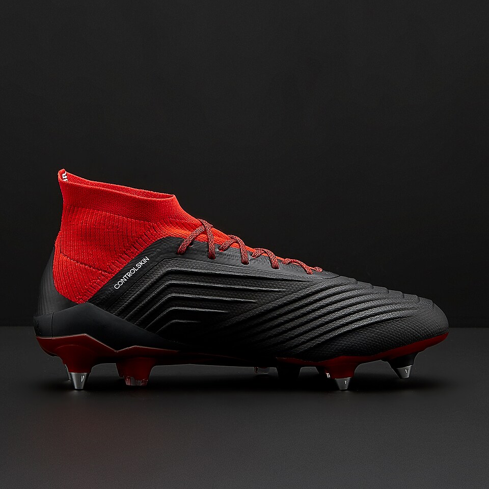 Adidas predator 18.1 sg black red hotsell