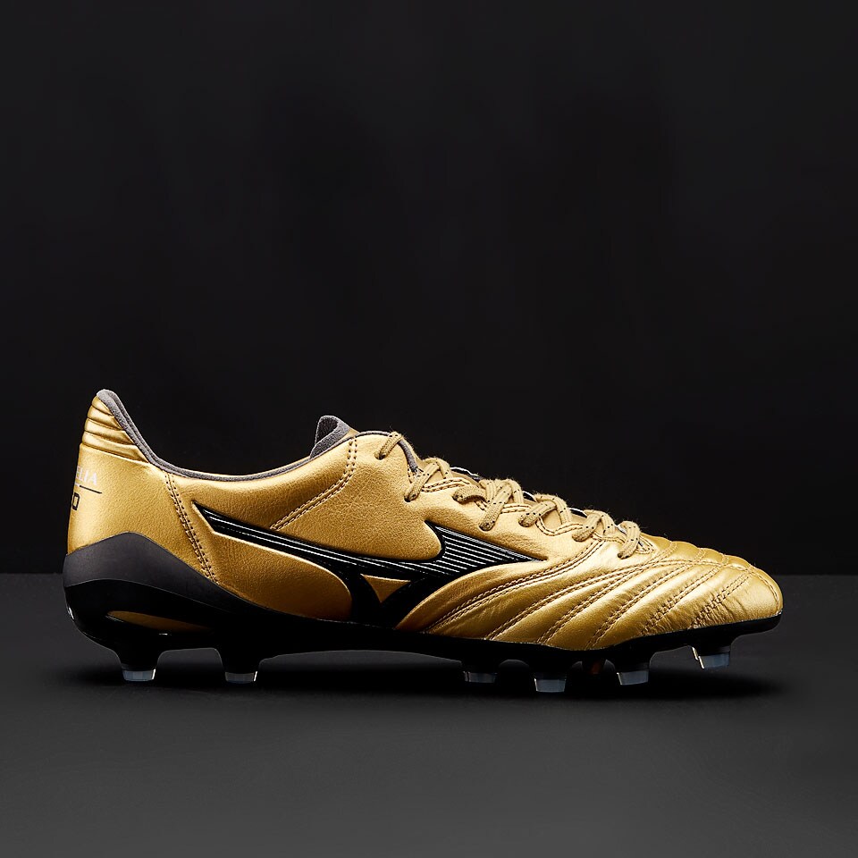 Mizuno Morelia Neo II MD - Gold/Black - Mens Boots - Firm Ground