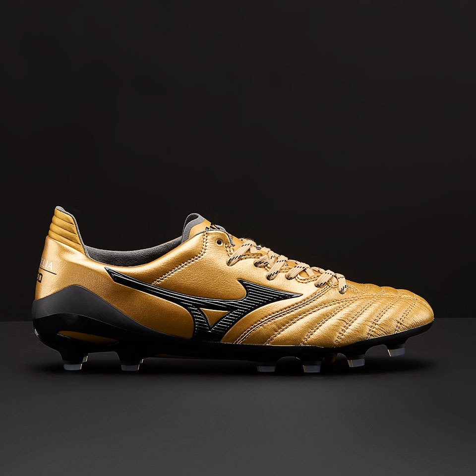 Mizuno Morelia Neo II Made in Japan - Gold/Black - Mens Boots