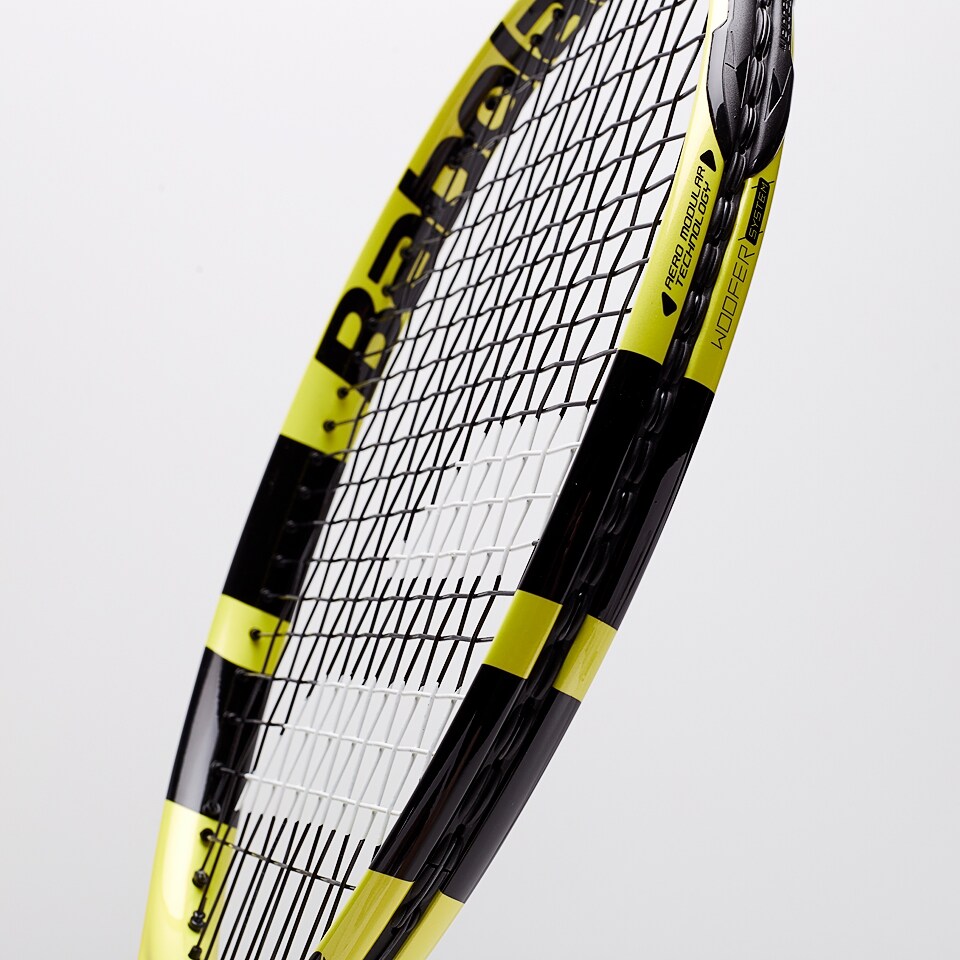 Babolat Pure Aero 黒/黄 Tennis racquet | Pure Aero Unstrung | Babolat