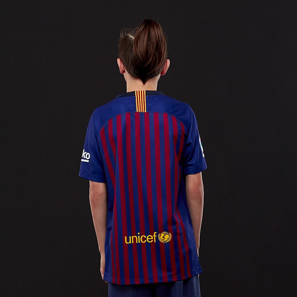  Nike Youth FC Barcelona Home Stadium Jersey 2018 (XYL