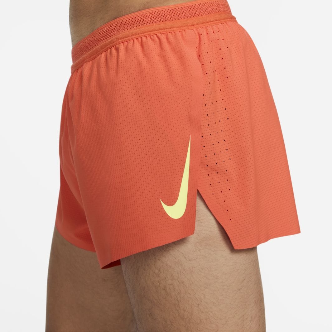 nike aeroswift shorts orange
